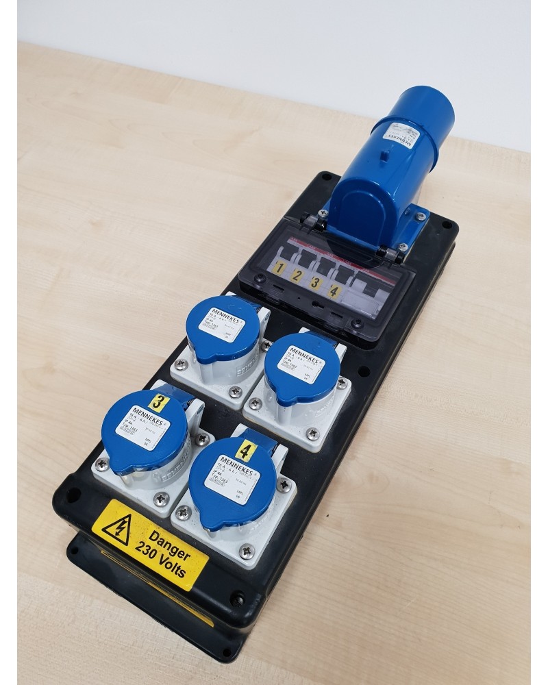 Hire or rent 32 Single Distro - Outputs 4 x 16a
