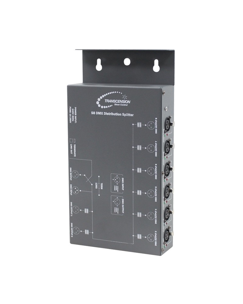 Hire or rent Transcension S8 DMX Distribution Splitter