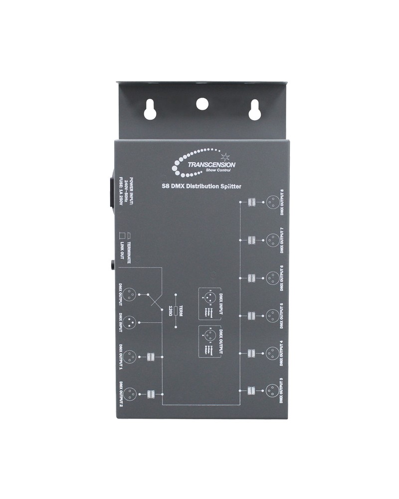 Transcension S8 DMX Distribution Splitter