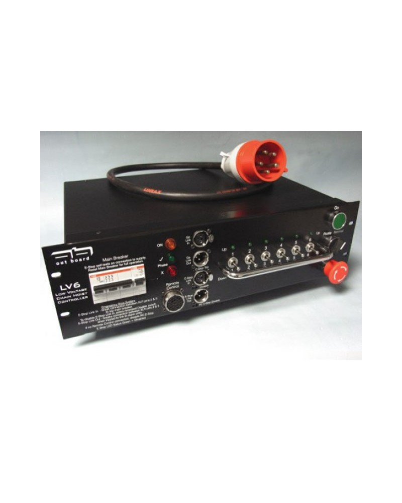 Hire Out Board LV6 Low Voltage Six Channel Chain Hoist