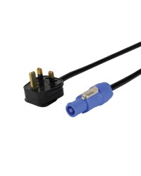 Hire or rent 13a Plug to Powercon Cable