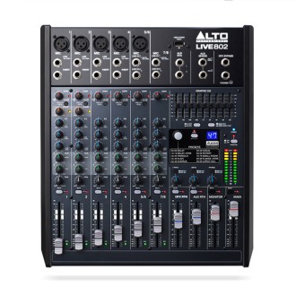Hire Alto Live 802 8 Channel USB Mixer with DSP
