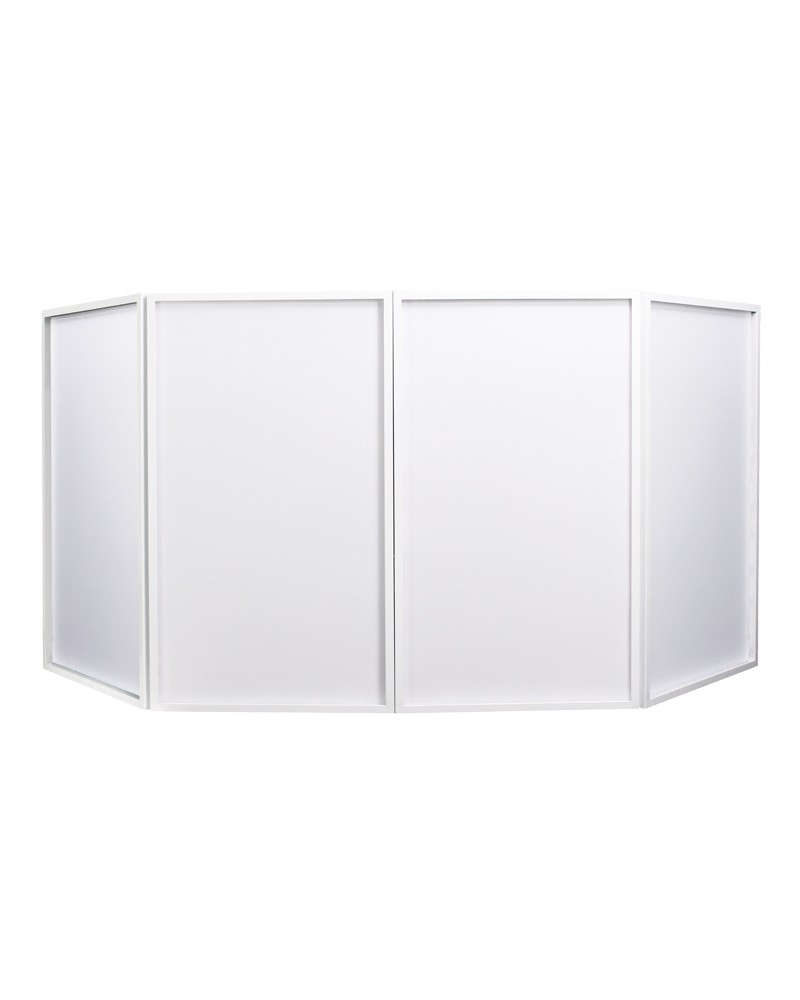 hire equinox-foldable-dj-screen-white